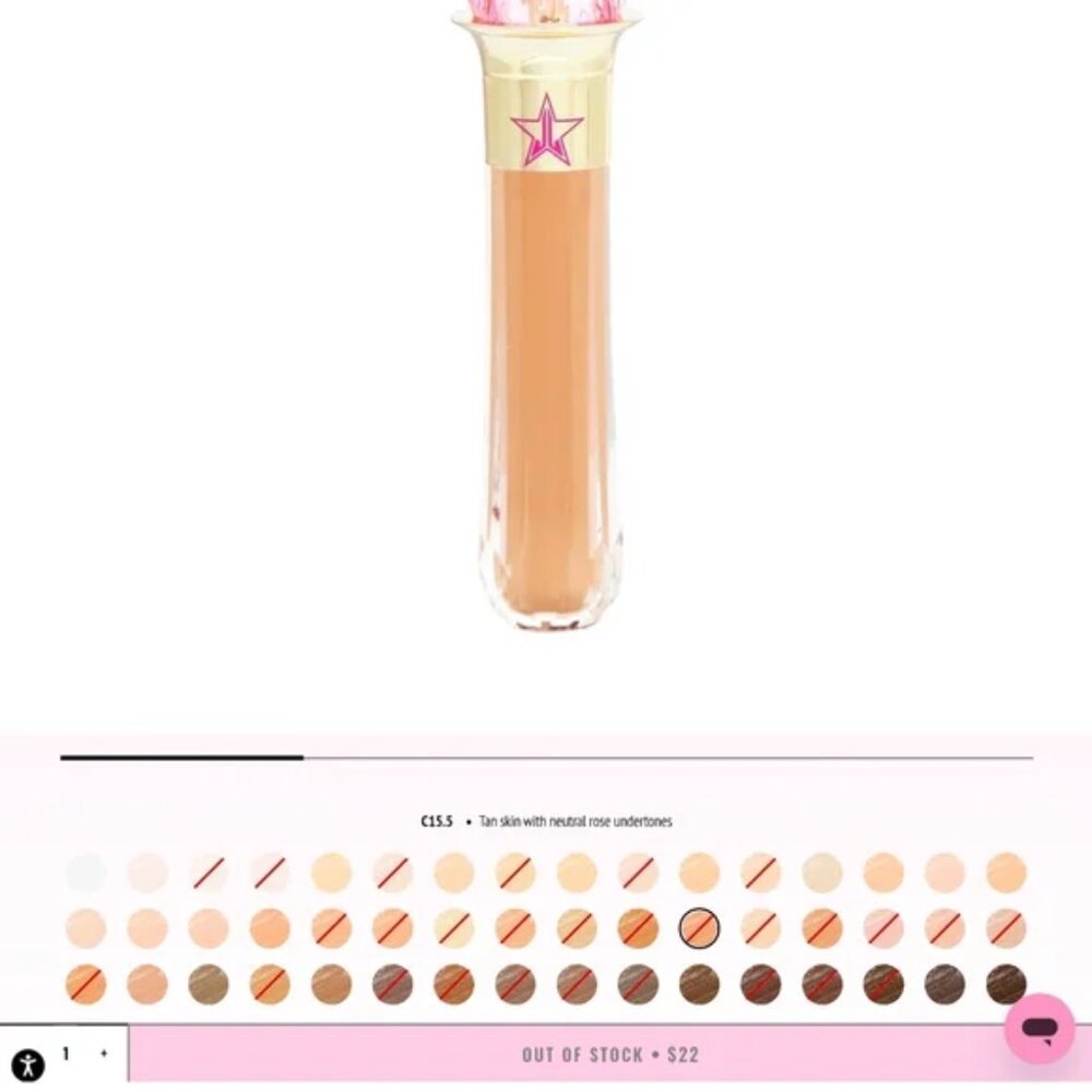 Magic Star C15.5, Jeffree Star Magic Star Concealer C15.5 NEW IN BOX.